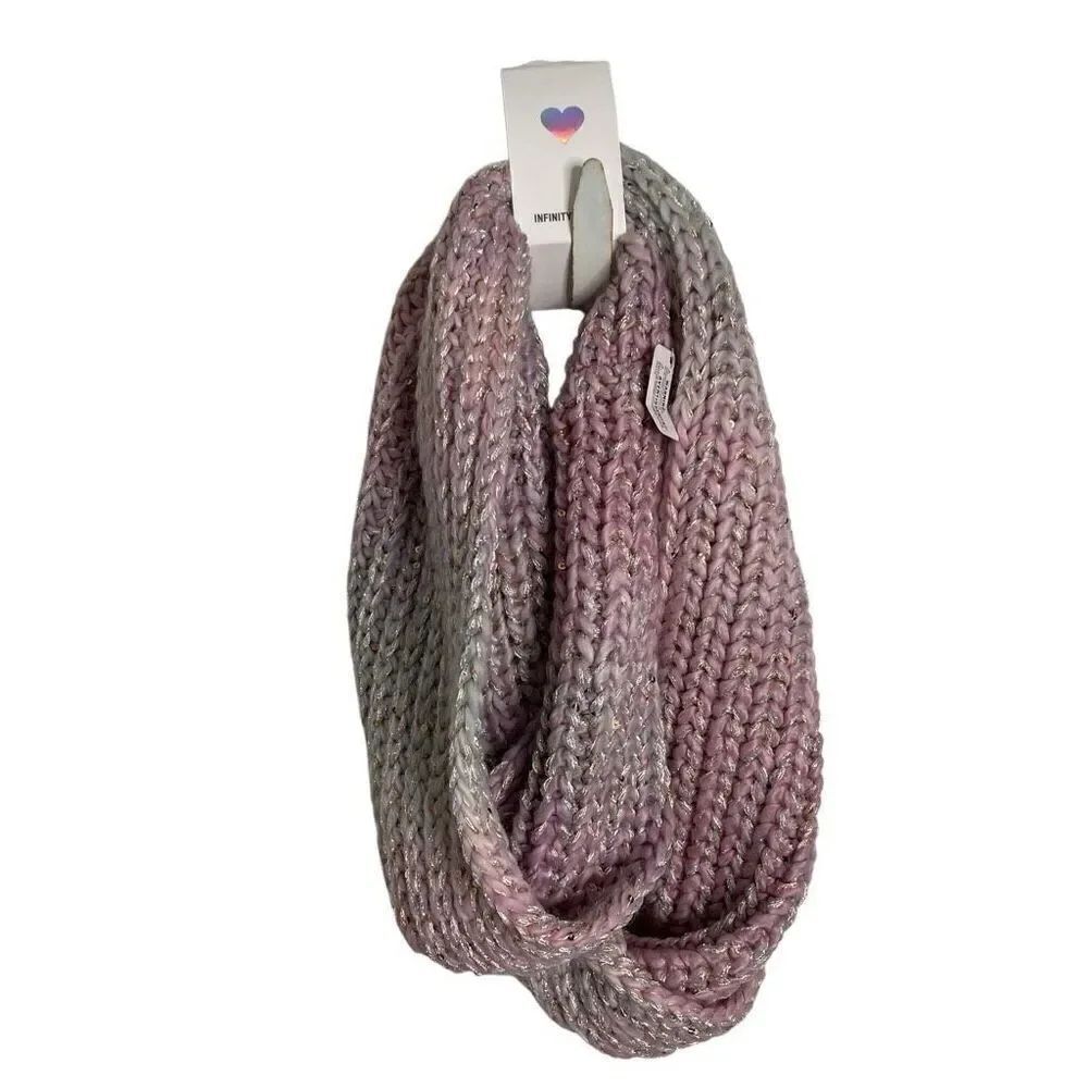 The Children’s Place Girls Space Dye Infinity Scarf OS AK1 Sequin Multicolor
